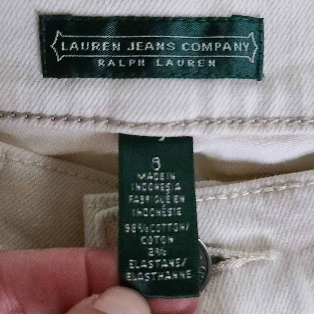 LRL modern straight leg jeans size 8 - Picture 6 of 11
